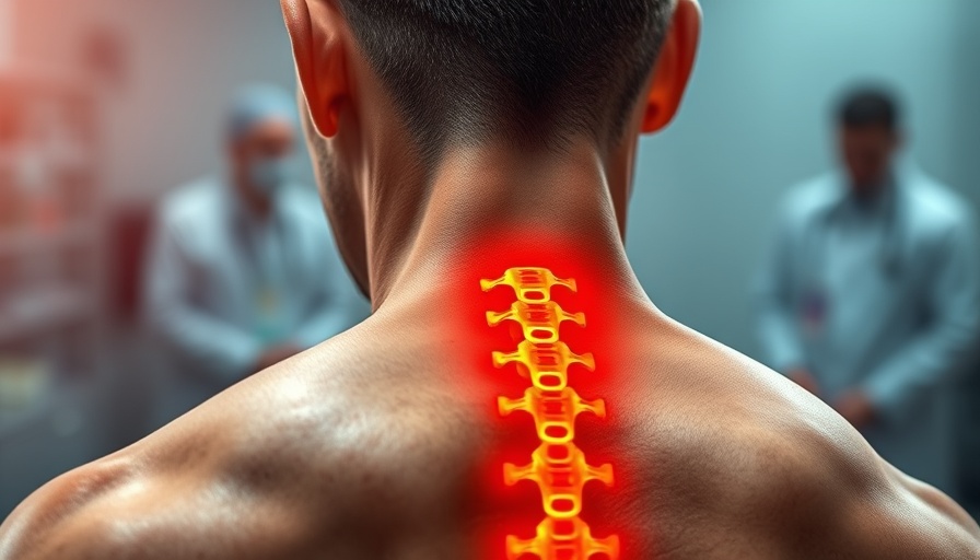 Visual depiction of chronic back pain in prostate cancer.