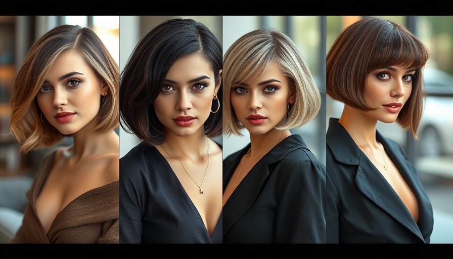 Trendy bob haircut ideas for stylish women.
