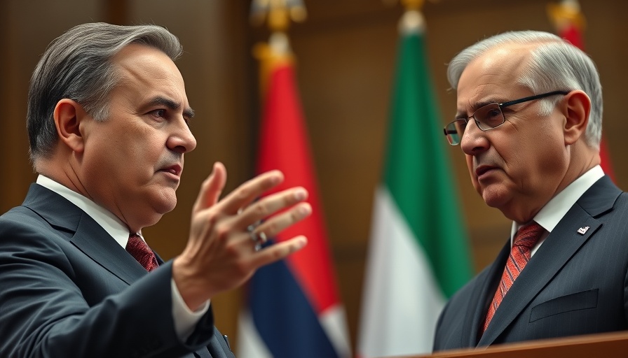 Tense exchange at diplomatic meeting, no concessions made.