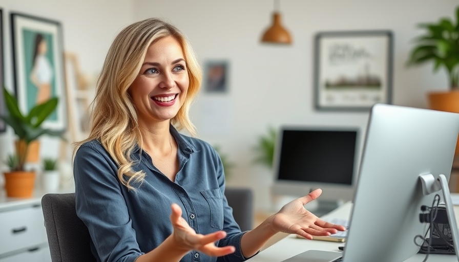 Woman discussing FHA Mortgages for Homebuyers in a home office.