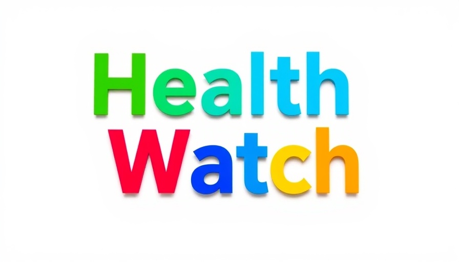 Health Watch logo in bold colors, Texas measles outbreak context.