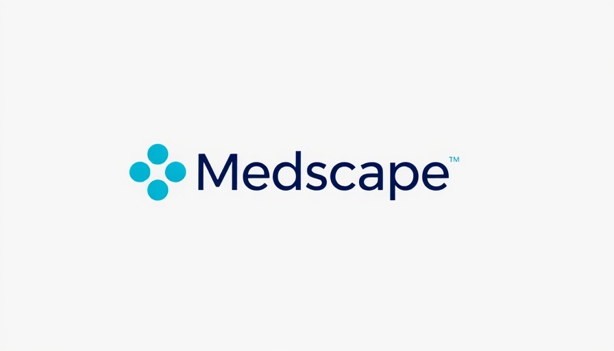 Medscape logo on a white background, minimalistic design