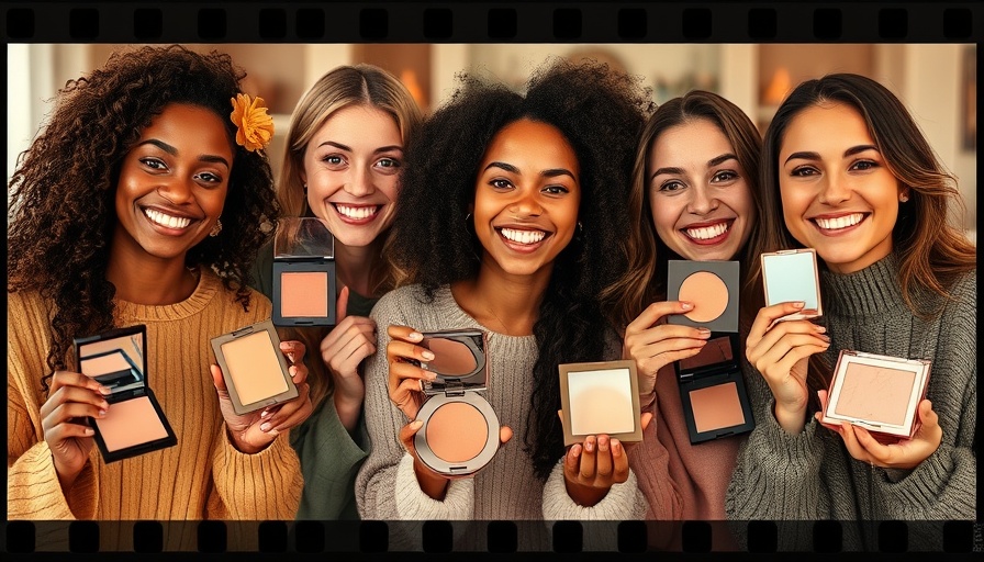 Diverse women showcasing the best blushes for makeup routine.