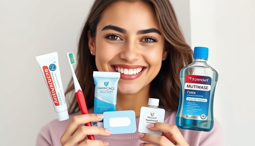 Best dental products for cavity prevention, featuring toothpaste and mouthwash.