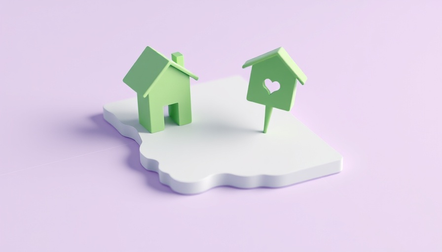 3D map of Arizona with house pin for home insurance in 2025.