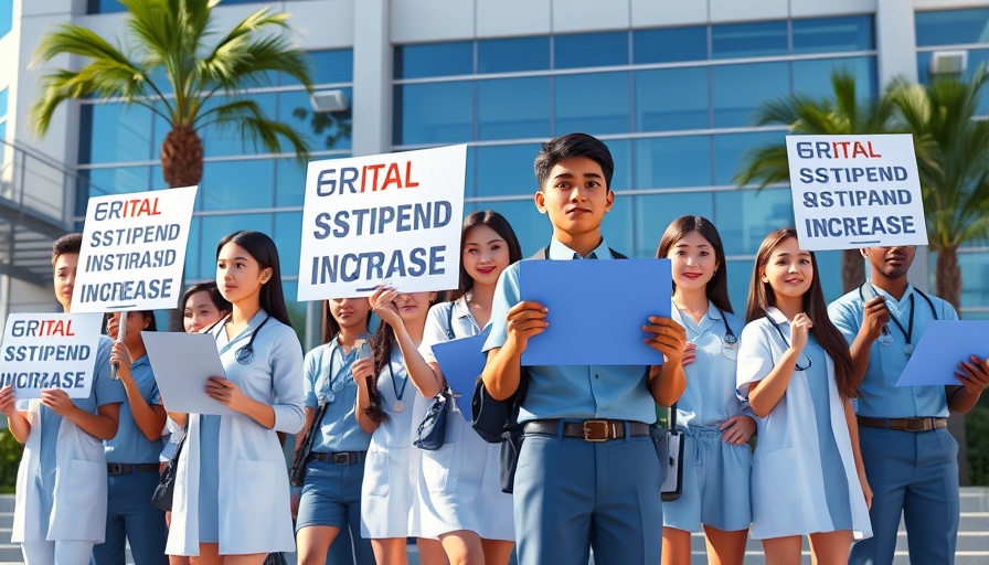 Bihar MBBS interns protesting outside hospital for stipend increase