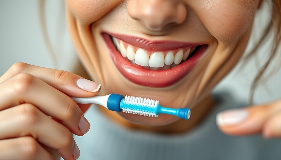 ASMR electric toothbrushing with close-up of woman using toothbrush.