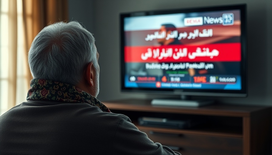 News broadcast on air strike involving Houthi Prime Minister.