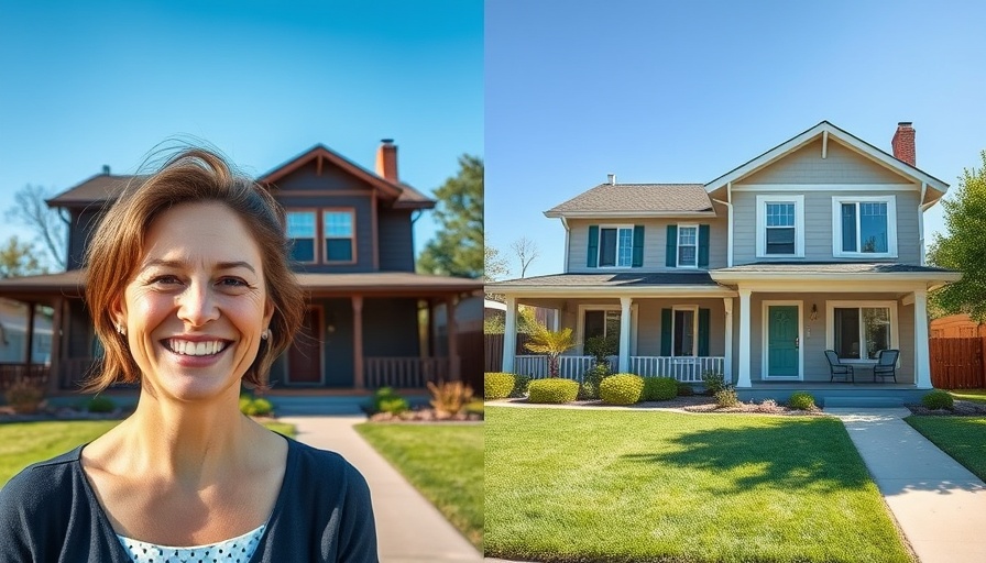 $200,000 Profit House Flip transformation showing dramatic house renovation.