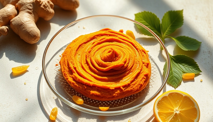 Turmeric paste and ingredients for joint pain relief.