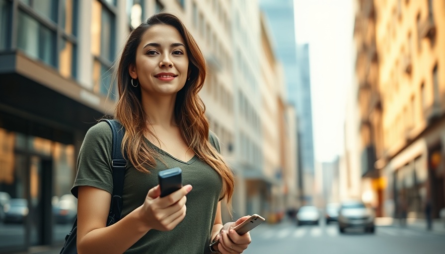 Young woman discussing e-collar training tips outdoors.