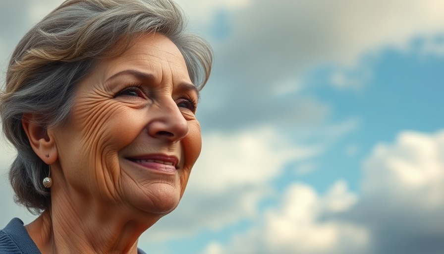 Mature woman discussing fast-acting anti-depressant benefits.