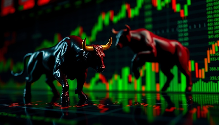 Bull and bear on stock chart symbolizing market trends in Big Tech Stocks Investing Insights