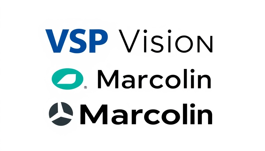 VSP Vision and Marcolin logos for acquisition news