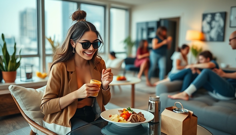 Homemade meals and community wellness in a stylish Los Angeles setting.