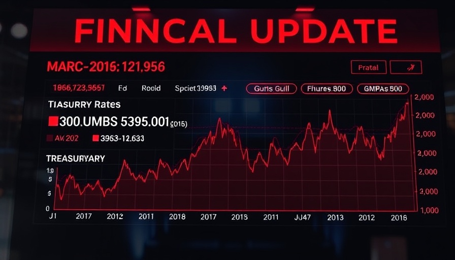 Post-NFP market trends shown on a digital financial dashboard.
