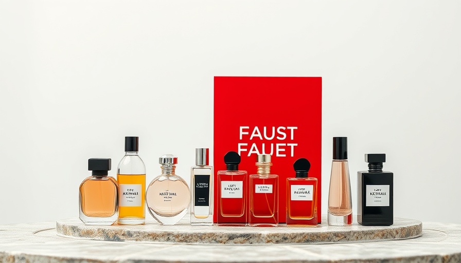 2025 Limited-Edition Fragrance Box with perfumes elegantly arranged.
