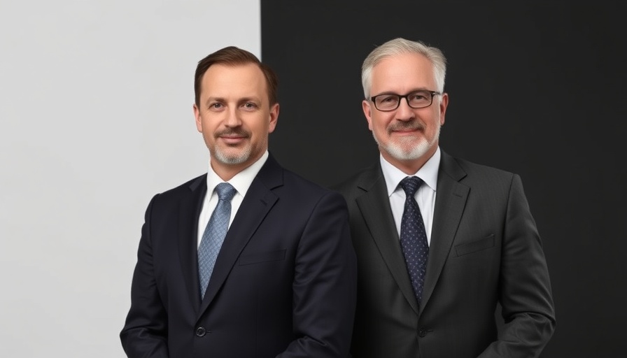 Hyperion DeFi leadership appointments featuring two professional men.