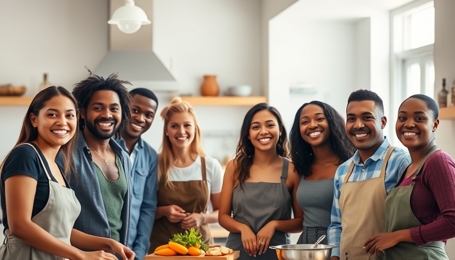 Free educational webinar on Medicare basics promotion with diverse smiling group.