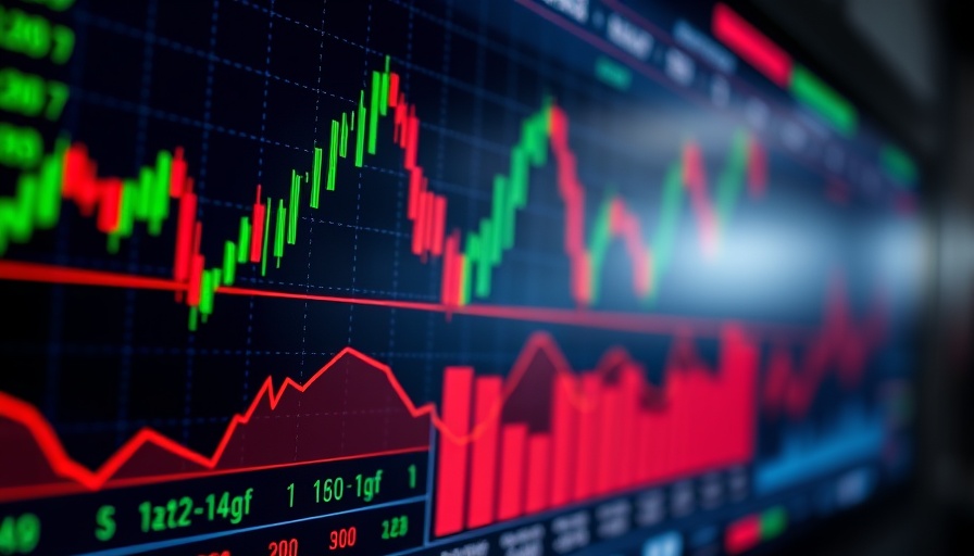 Financial market update display shows weakness ahead of Fed week.