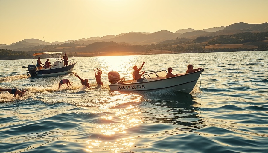 Group enjoying on a boat, diving under sunset, hidden expenses of owning a boat.