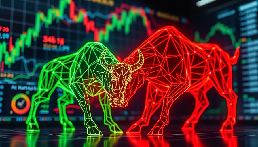 Federal Reserve Meeting Impact on Stock Market represented by bull and bear.