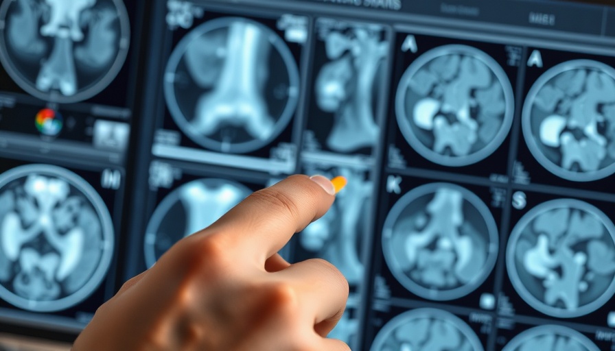 MRI scan analysis related to microplastics bone health.