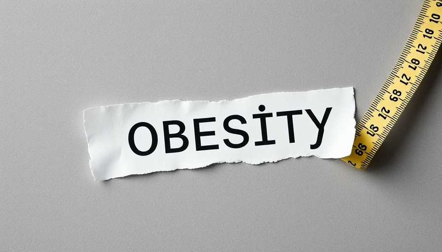 Close-up of measuring tape and 'obesity' text, health focus, genetic clues obesity.