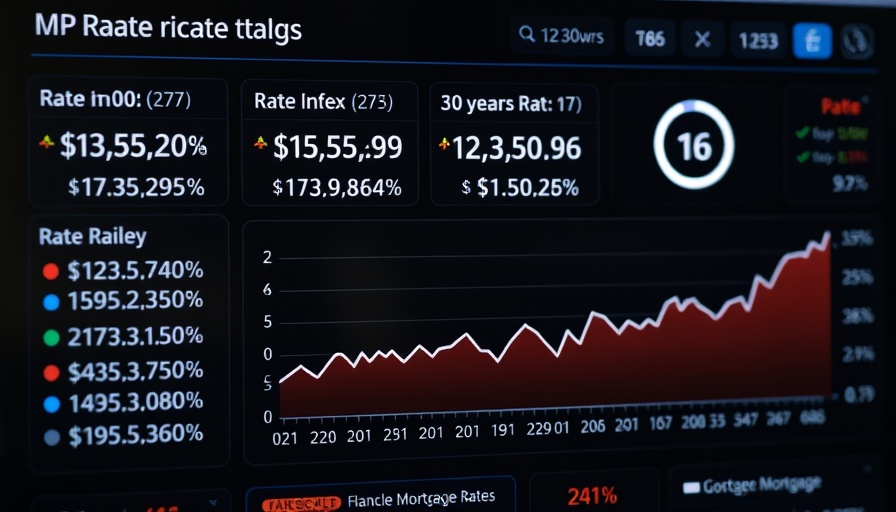 Mortgage Rates Daily Index Display with Graph Showing Stability