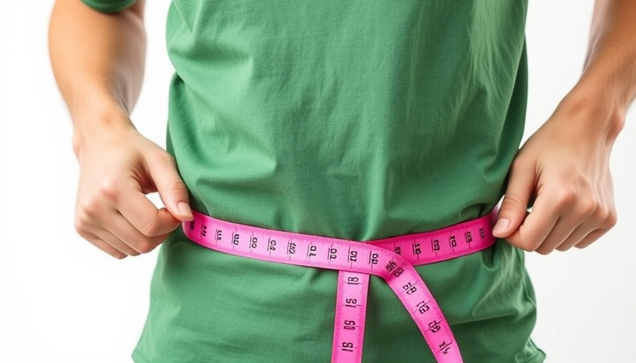 Obesity Influence on Cesarean Section Rates - person measuring waistline.