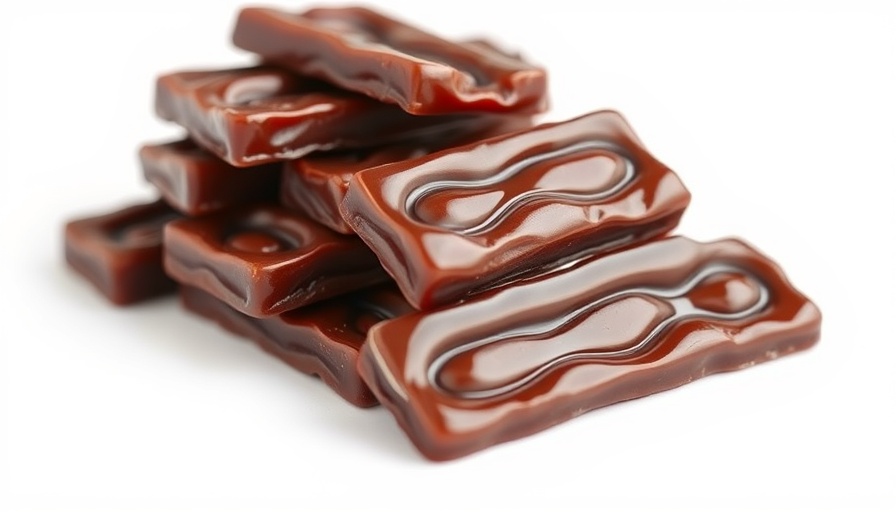 Glossy licorice pieces, potential anticaries agent