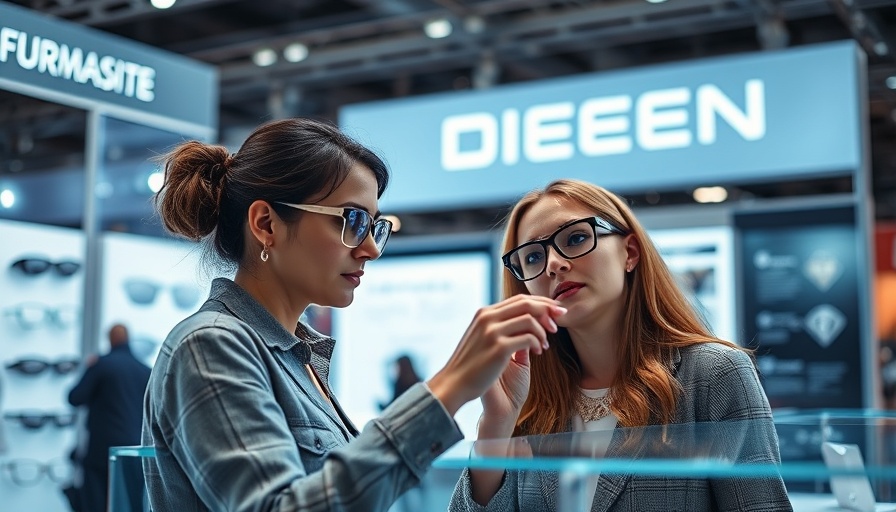 Vision Expo West eyecare future 2026 - Women exploring eyeglasses display.