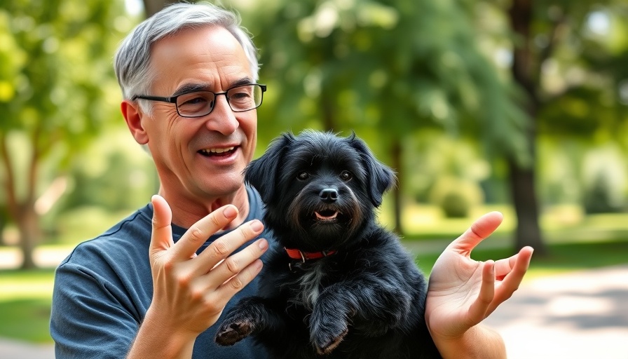Man training a protection dog in a park setting.
