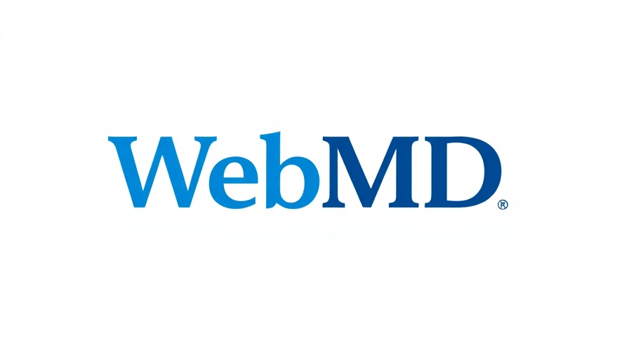 WebMD logo on a white background