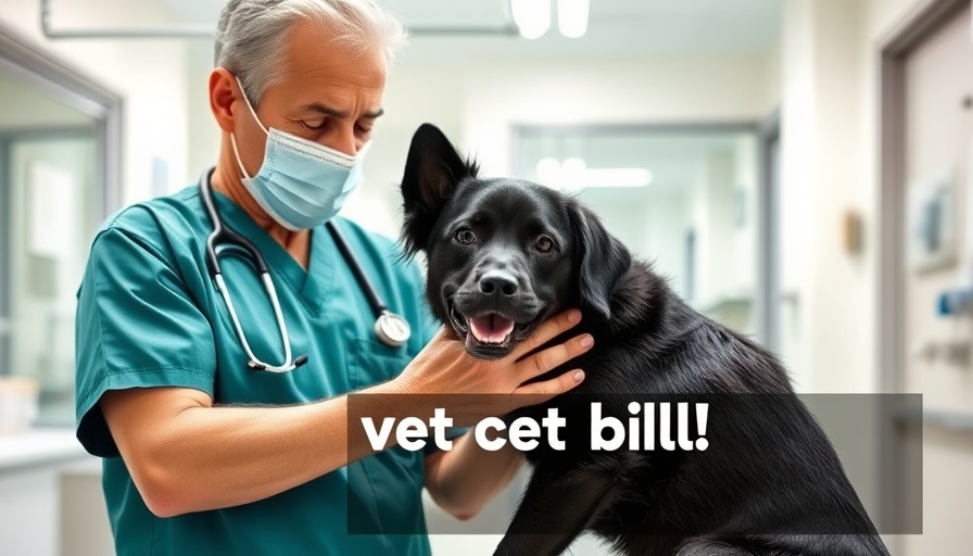 Veterinarian explains high costs of veterinary care with clinic background.