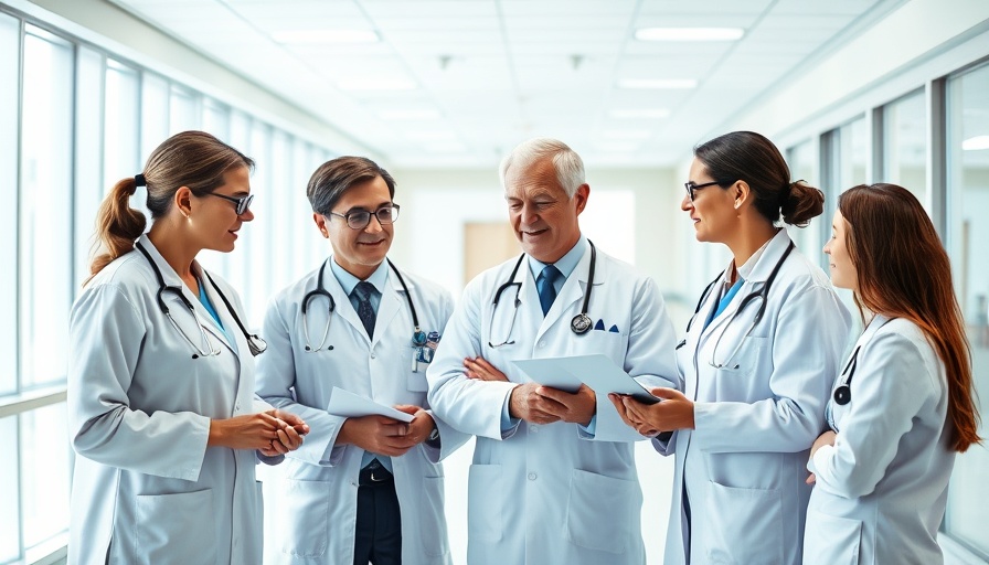 Professional medical team collaborating at Multidisciplinary Sarcoma Program.