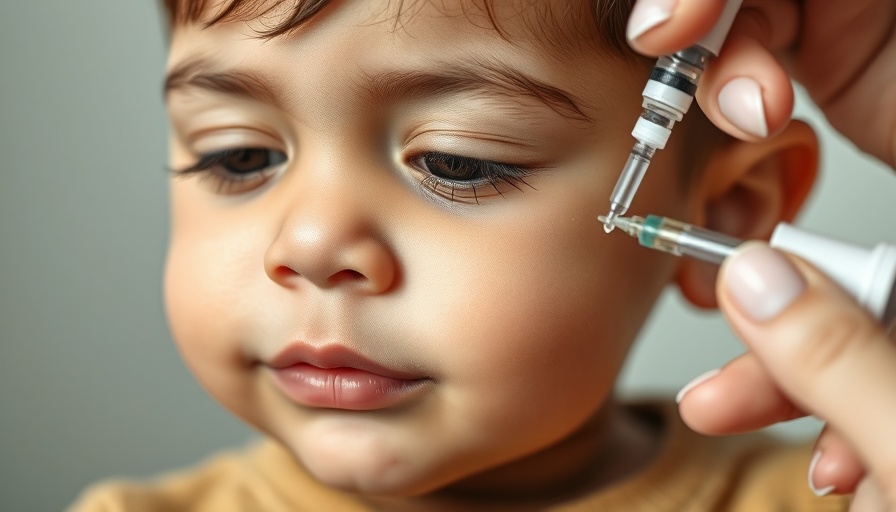 Child receiving vaccine; context on US withdrawal from WHO impact.
