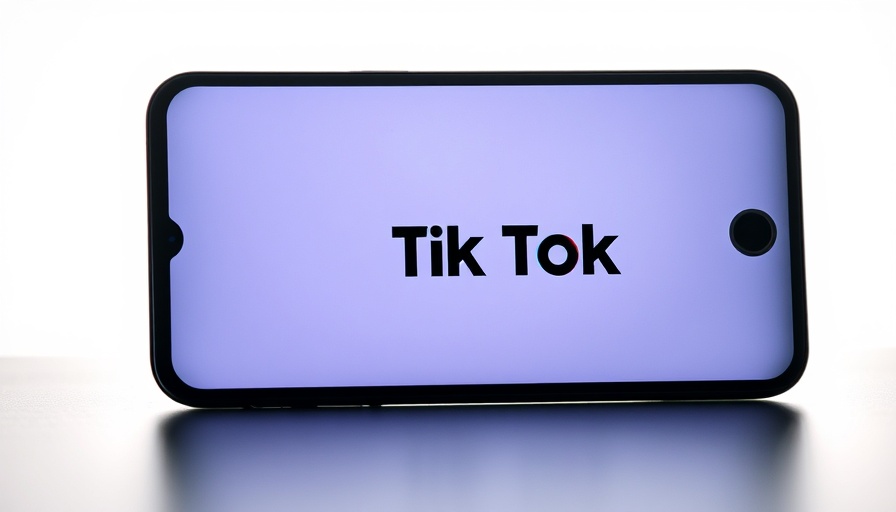 TikTok phones silhouetted with logo, modern design.