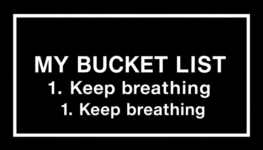 Minimalistic poster on calm breathing techniques.