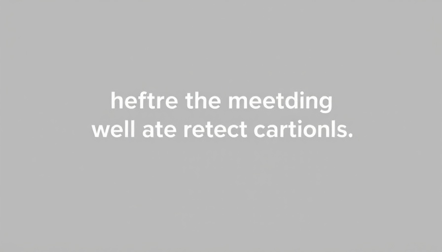 Humorous productivity text poster about meeting efficiency.