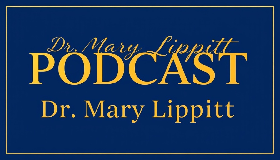 Organization change podcast banner featuring Dr. Mary Lippitt.