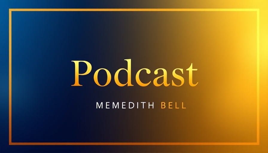 Podcast banner for Attitude Shapes Leadership, in blue and gold.