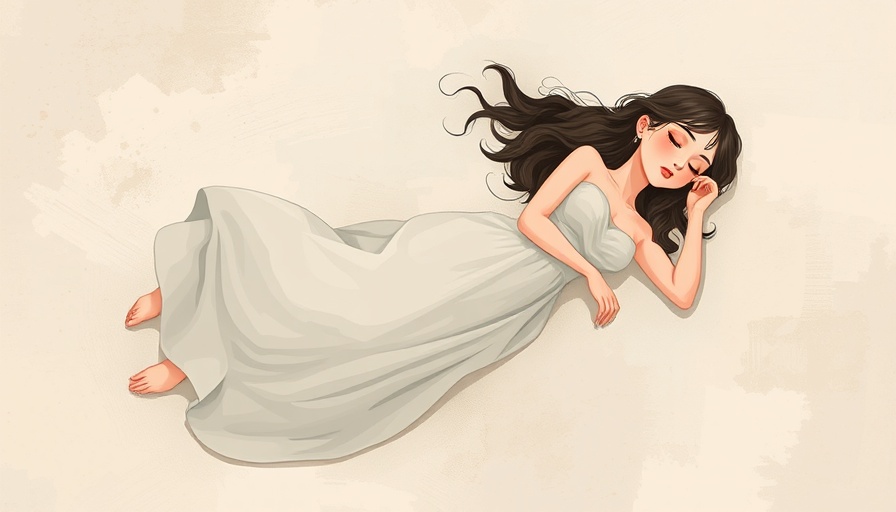 Lessons Learned from Breakup - woman in flowing dress, serene expression