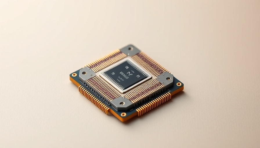 Majorana 1 Processor microchip on a surface.