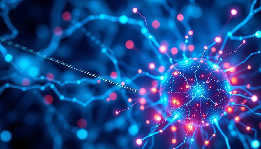 Abstract digital concept representing AI-powered social capital strategies.