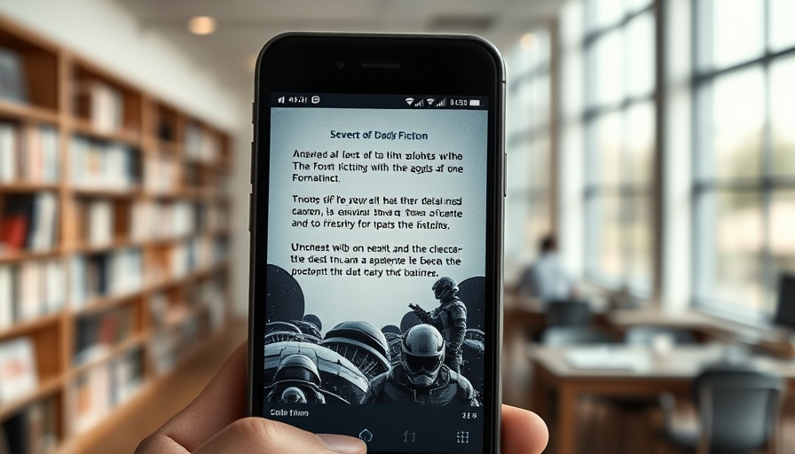 AI-generated audiobooks display on digital reading platform.