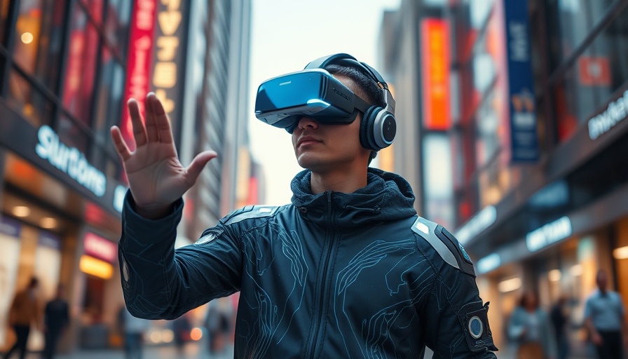 Exploring virtual reality with touchless electronic textiles.
