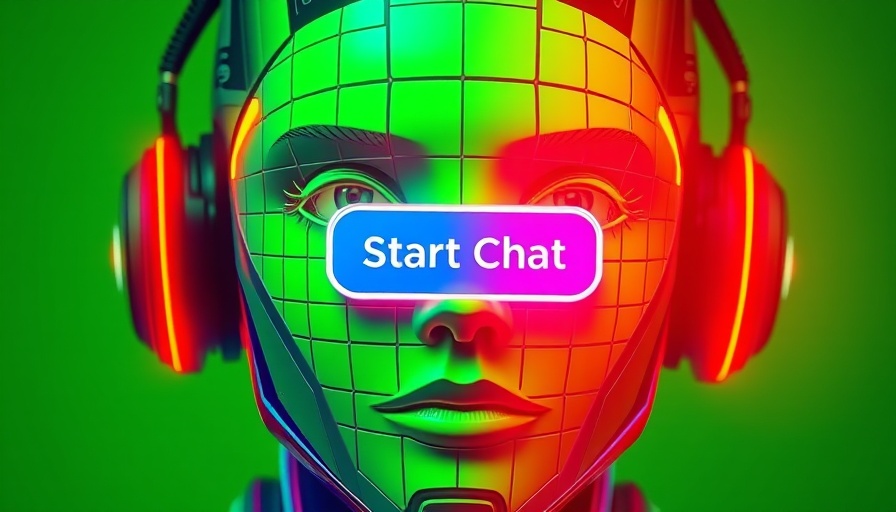 Futuristic digital figure depicting 'underage celebrity chatbots' concept.