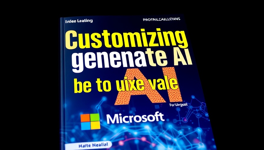 Customizing generative AI magazine cover with bold typography.
