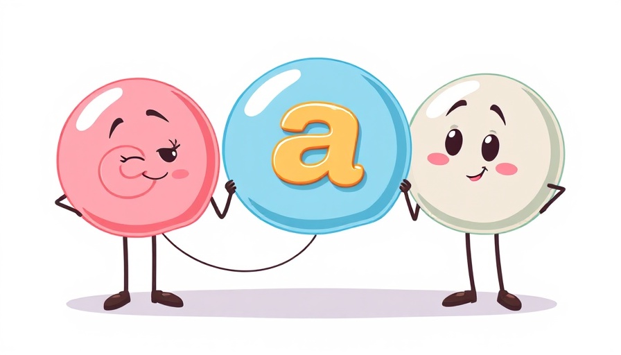 Cartoon image of two characters connected by a string, symbolizing topological qubit.